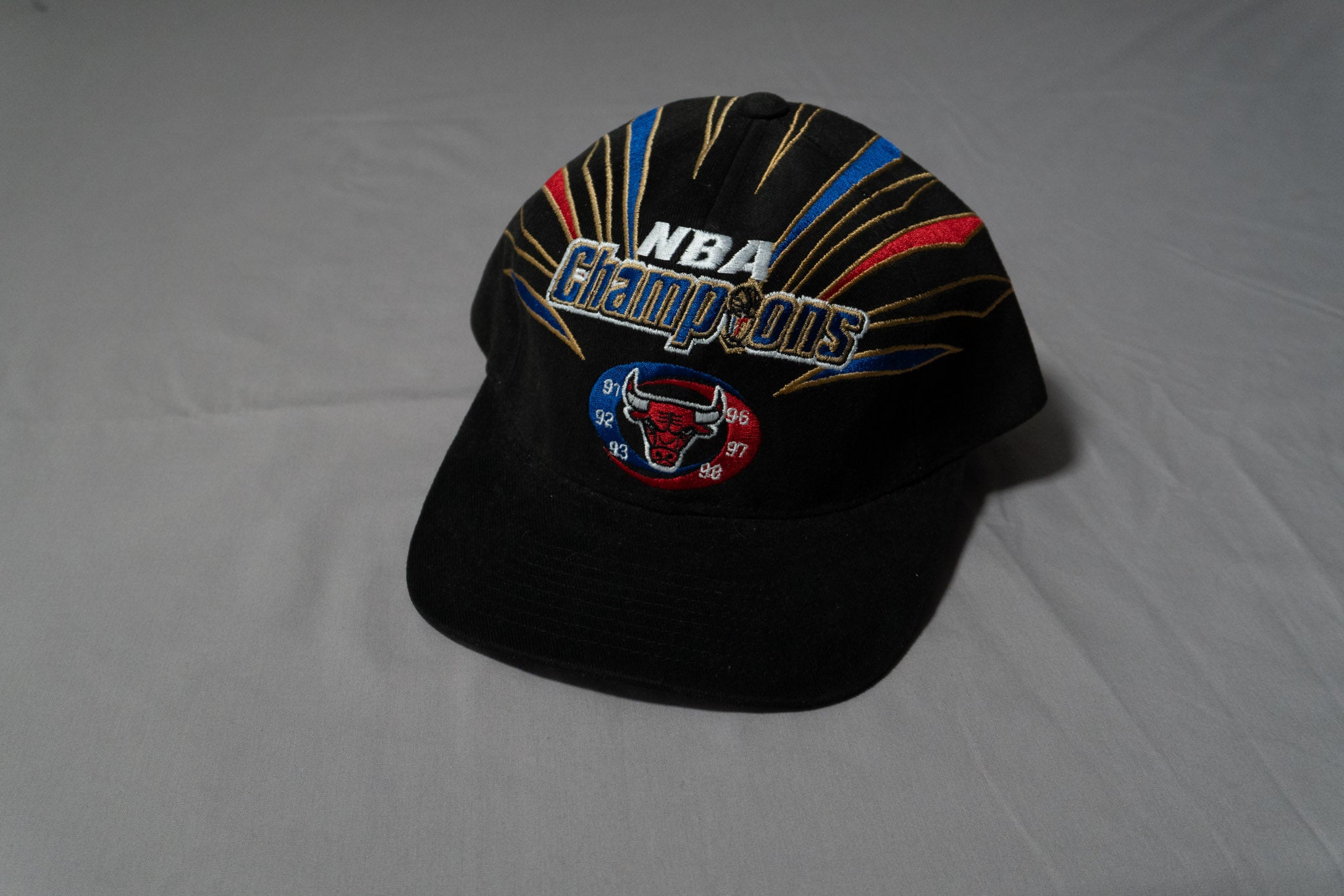 Chicago Bulls NBA Finals Hat Vintage Crew