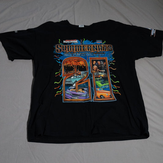 2008 Summernats Car Festival T-Shirt L