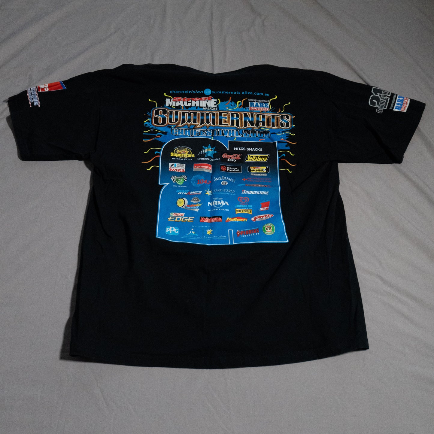 2008 Summernats Car Festival T-Shirt L