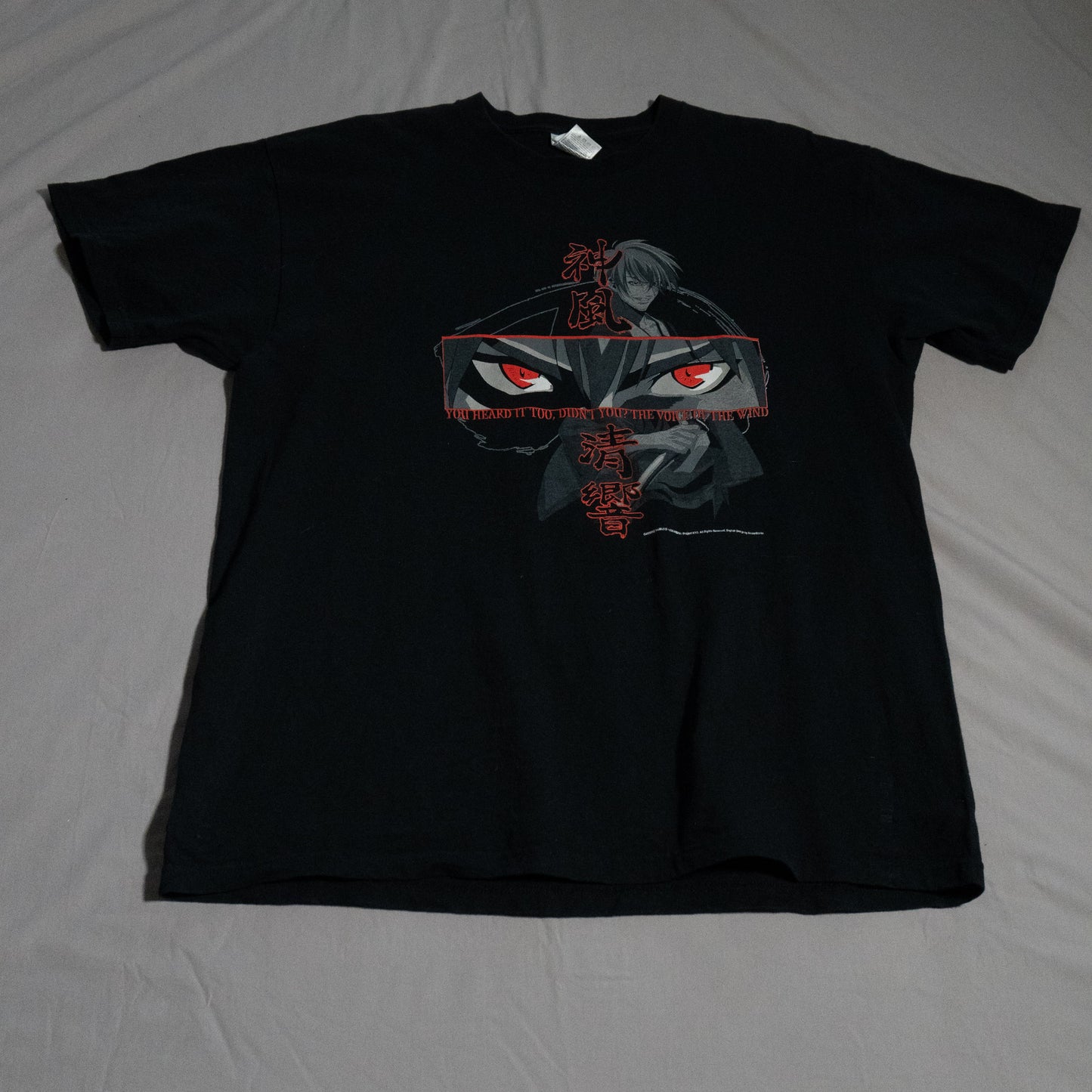 Samurai Deeper Kyo Anime Box Logo T-Shirt L