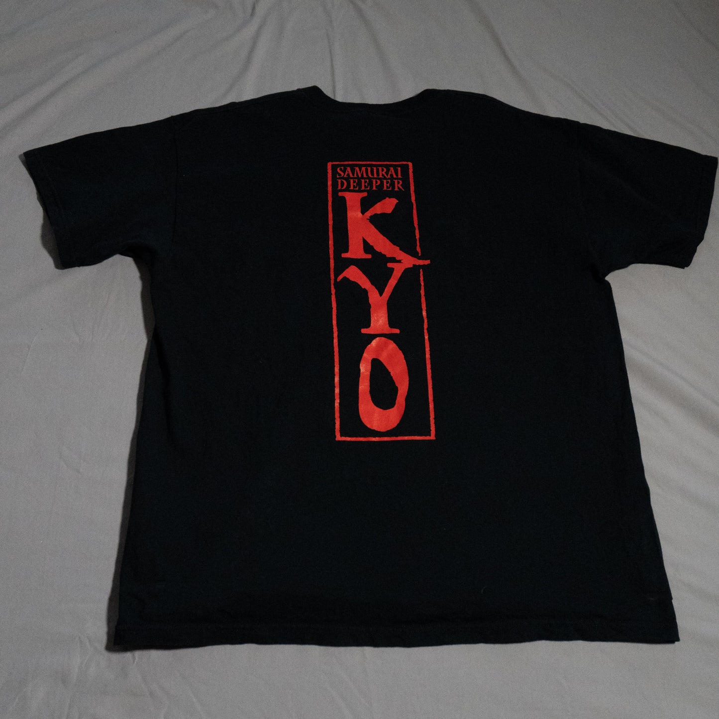 Samurai Deeper Kyo Anime Box Logo T-Shirt L