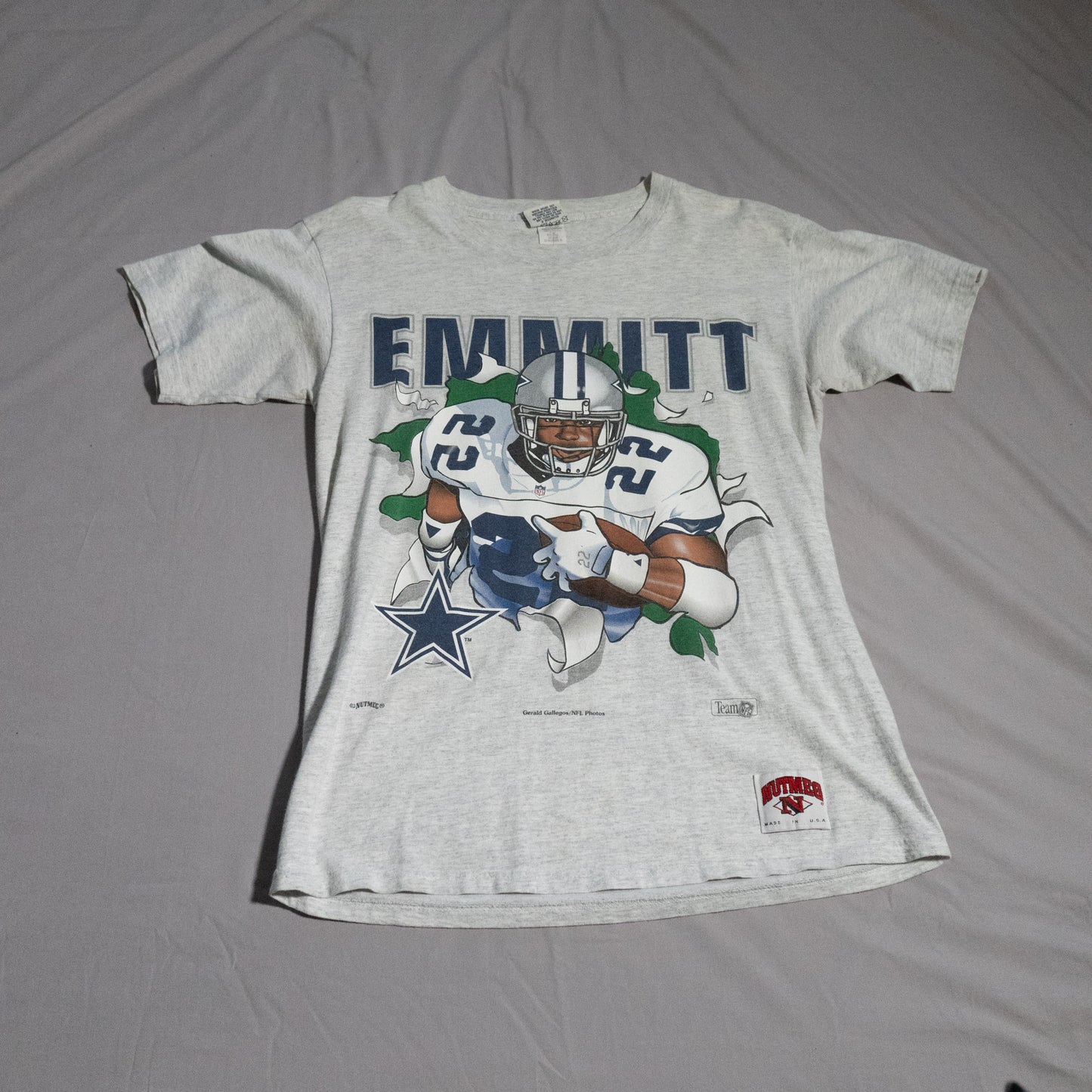 Emmitt Smith Graphic Tee T-Shirt L