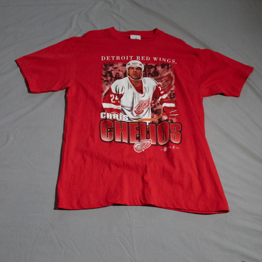 Detroit Redwings Hocket T-Shirt L