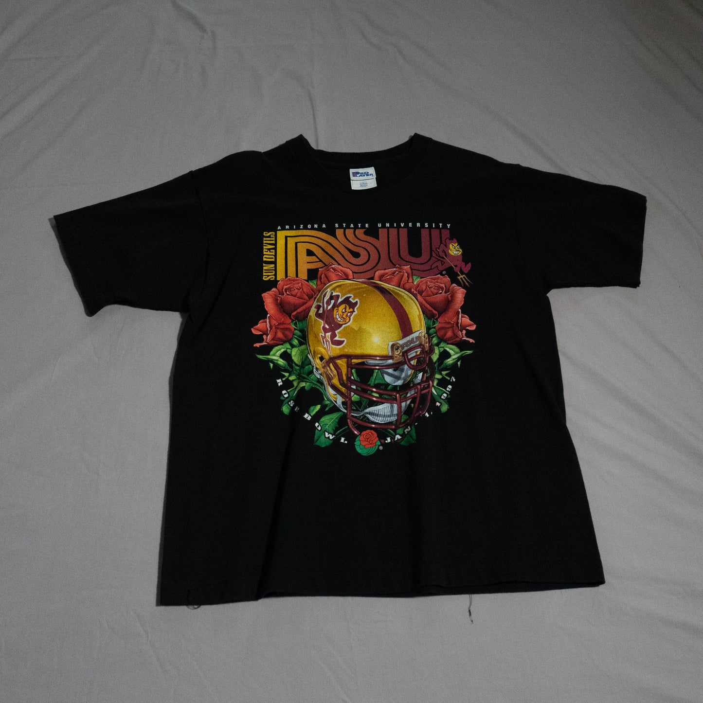 ASU Sundevils Rose Bowl T-Shirt L