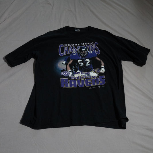 Ray Lewis Super Bowl Champions T-Shirt 2XL