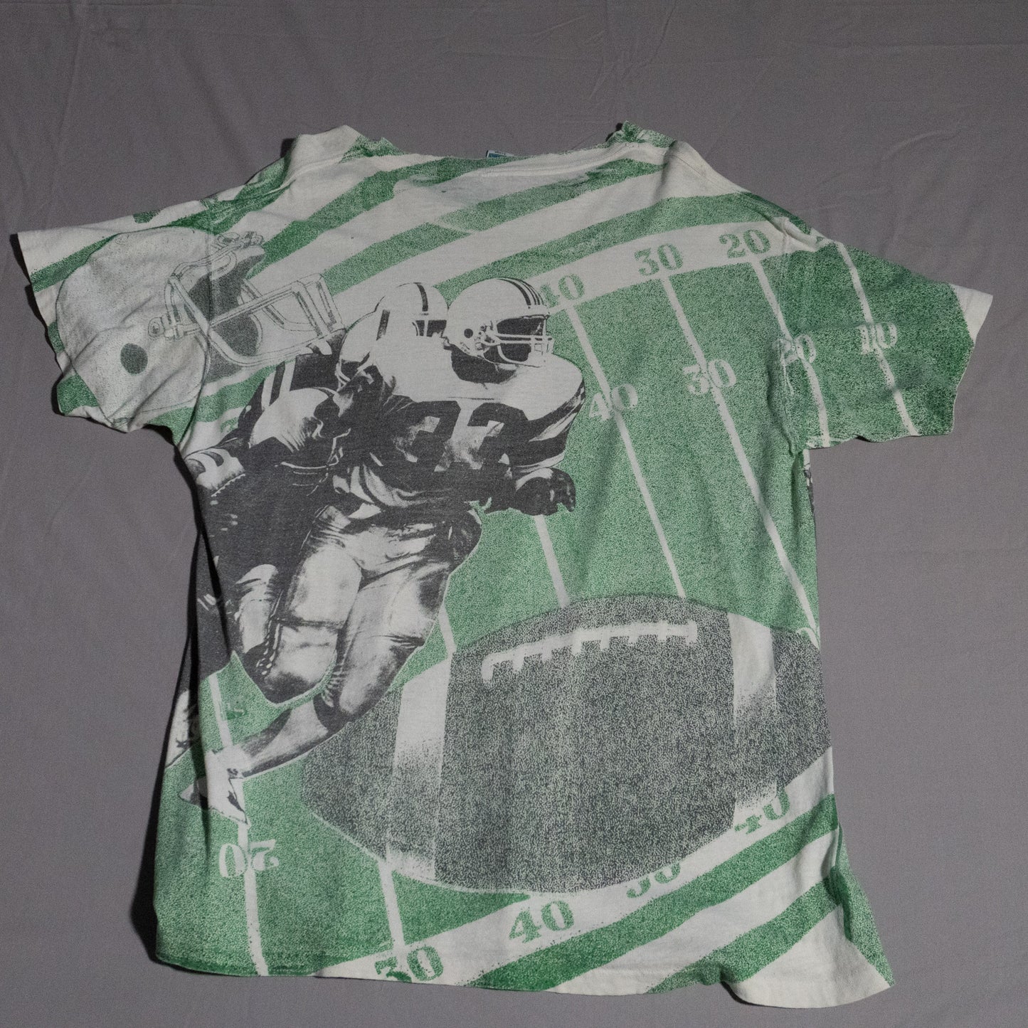 80s Michigan Football AOP T-Shirt 2XL