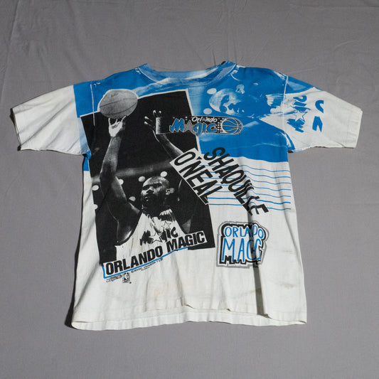 Shaquille O'Neal Orlando Magic AOP T-Shirt M