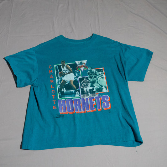 90s Charlotte Hornets T-Shirt L